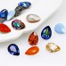 DZ 3003 14x10 mm Drop shape crystal fancy stone 